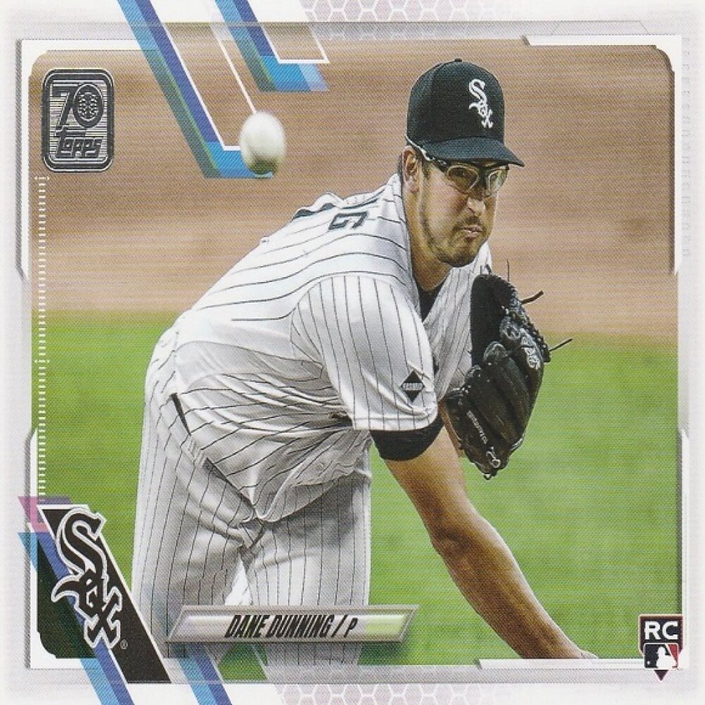 Dane Dunning - 2021 Topps 70th Anniversary Series 1 Rookie Card
